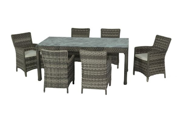 Dora 100x200 Altı Kişilik Masa Takımlamı