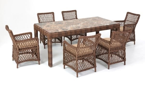 Rio 100x200 Altı Kişilik Masa Takımı