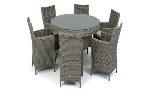 Anka 140 Çap Yuvarlak Masa Takımı